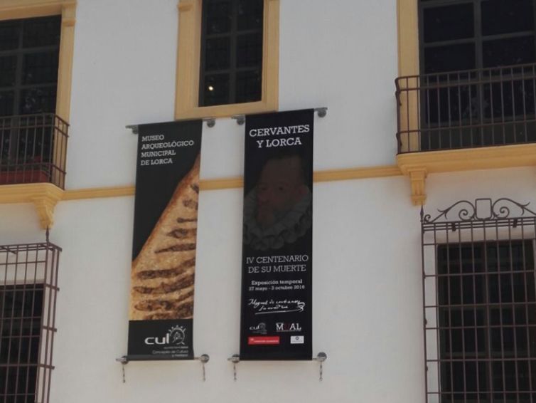Exposición de Cervantes en Lorca 2016