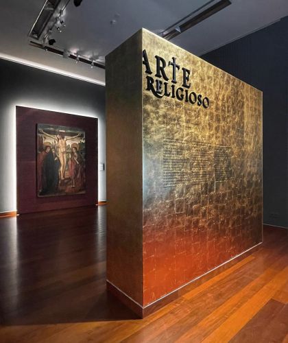 Acondicionamiento de la sala “El siglo XIX. La colección a la luz”, del Museo de Bellas Artes Gravina