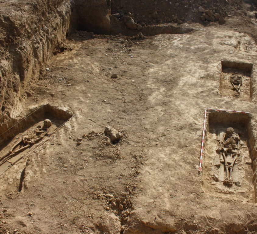 Excavación y control arqueológico en c/Osmundo Margareto – Palencia