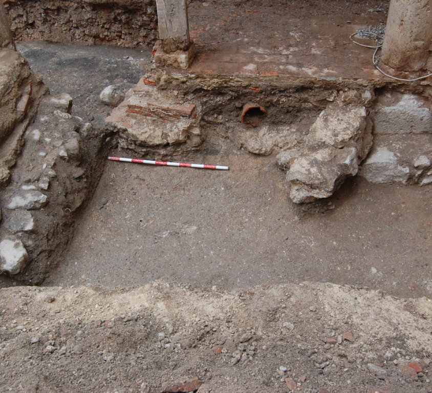 Excavación arqueológica en c/ San Martín, Valladolid