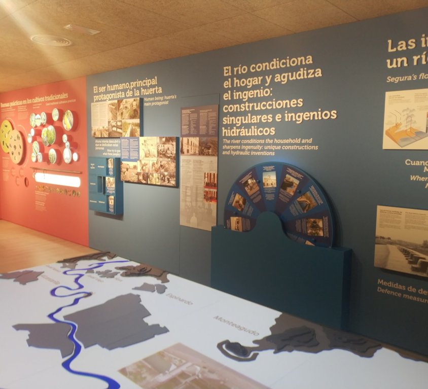 Ejecución del Centro de visitantes de la Contraparada, Murcia