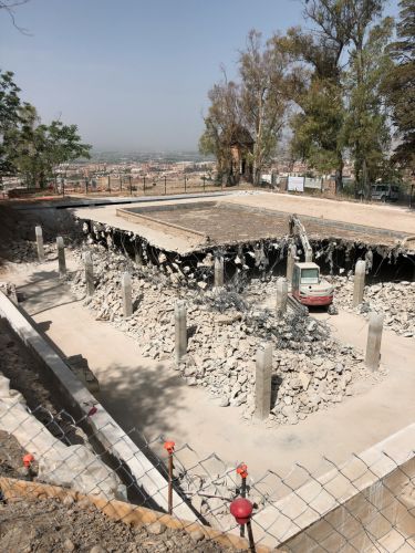 Recuperación arqueológica del Albercón del Moro, templete y entorno, Granada