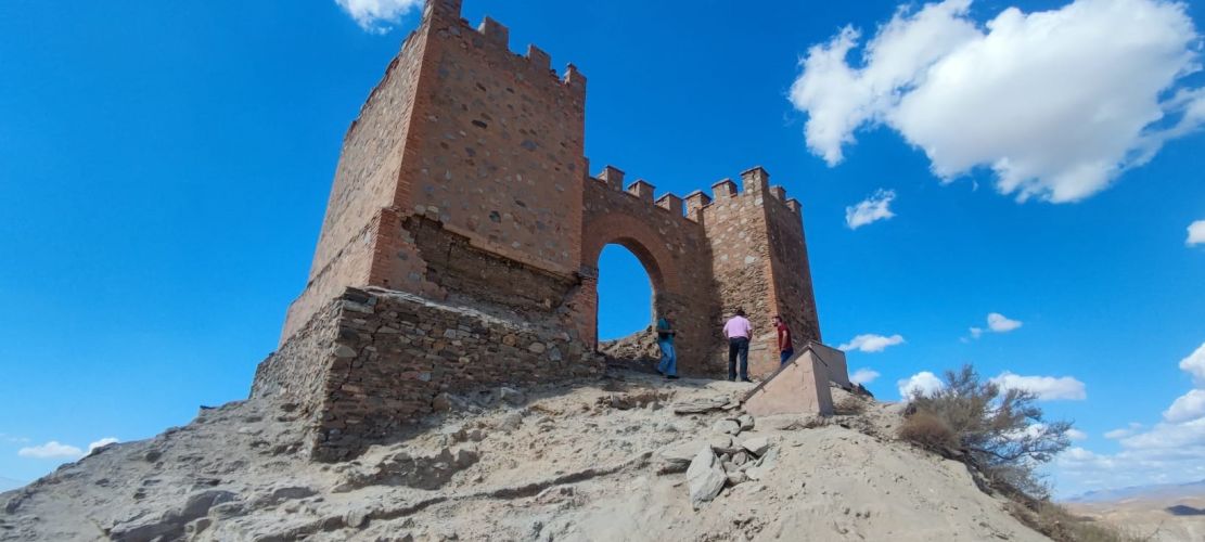 Obras de recuperación de la fortaleza Hispanomusulmana del castillo de Tabernas. Fase II