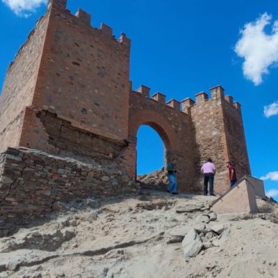 Obras de recuperación de la fortaleza Hispanomusulmana del castillo de Tabernas. Fase II